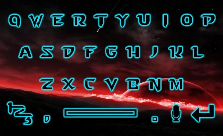 Fire World Keyboard截图1