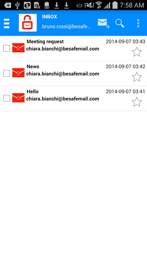 BeSafeMail - Encrypted M...截图1