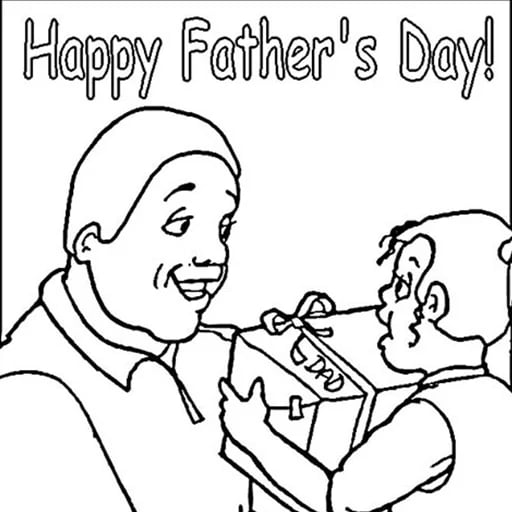 Father's Day Coloring fo...截图1