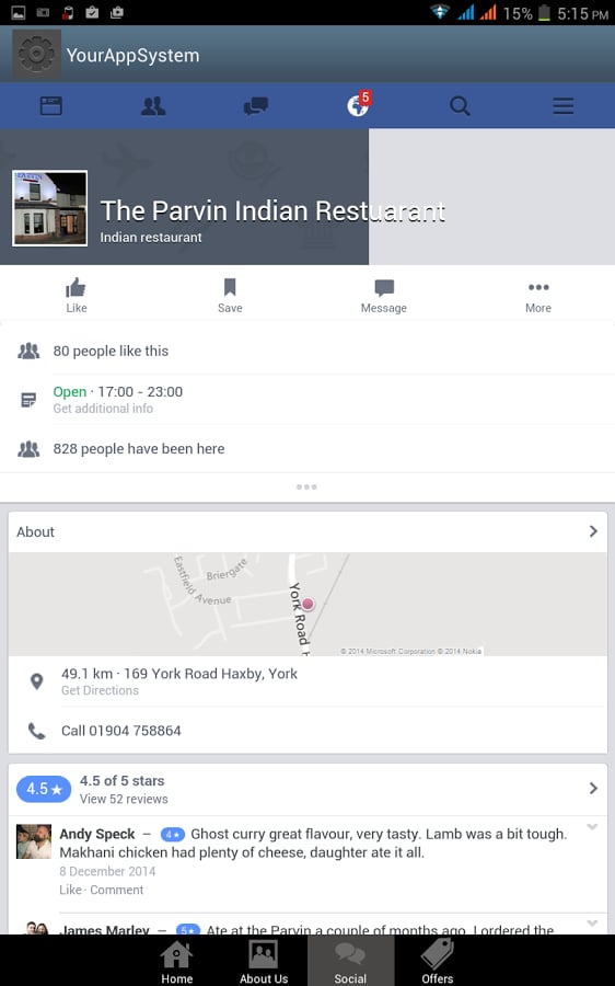 The Parvin Restaurant and Takeaway截图1