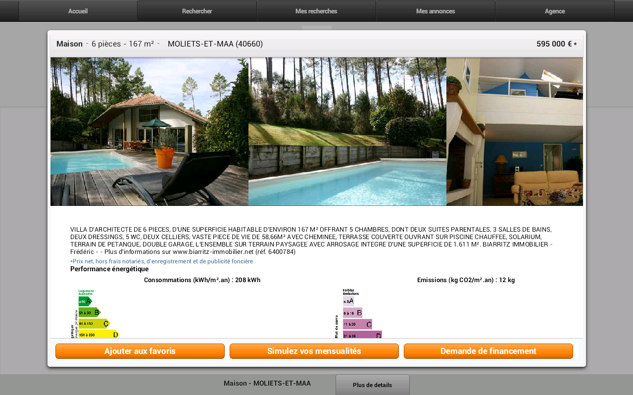 Biarritz Immobilier截图4