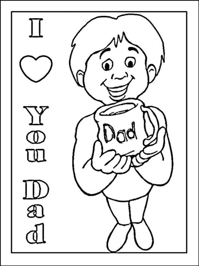 Father's Day Coloring fo...截图7