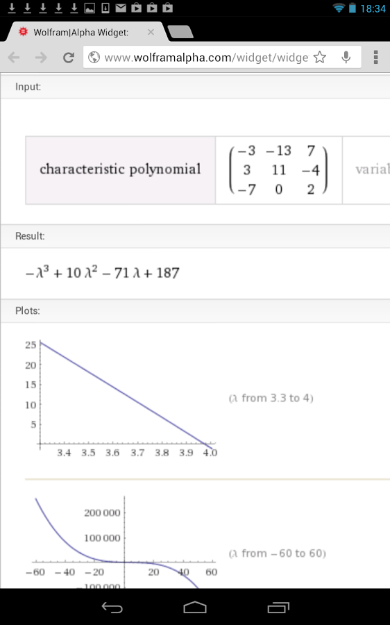 Matrix Cofactor Calculat...截图2