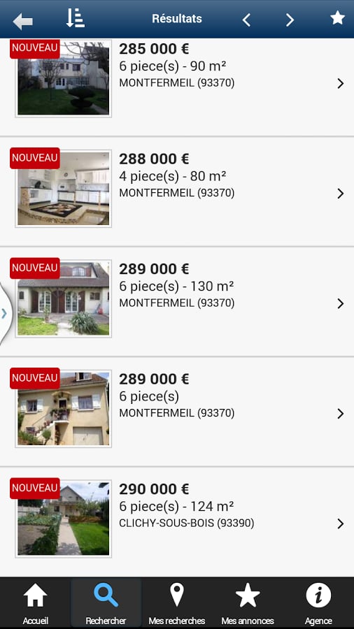 KM Immobilier Agence du ...截图3