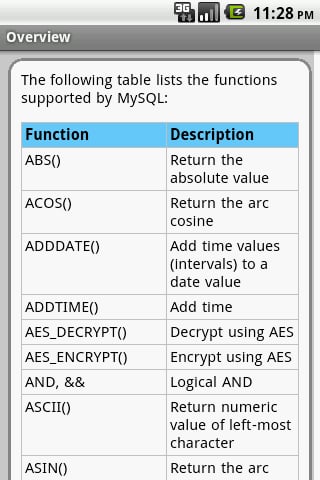 MySQL Pro Quick Guide Fr...截图6