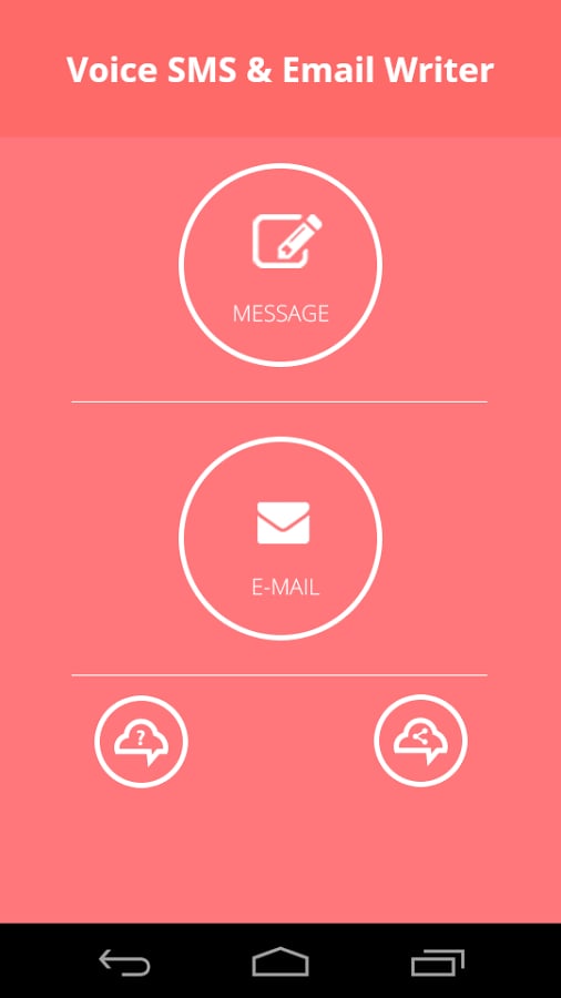 Voice SMS &amp; Email Writer截图1