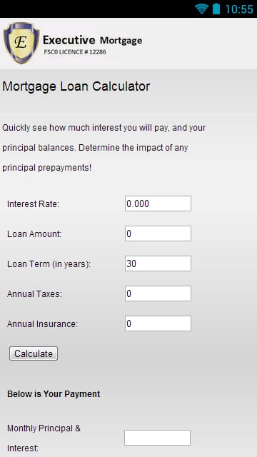 Executive Mortgage Ben截图1