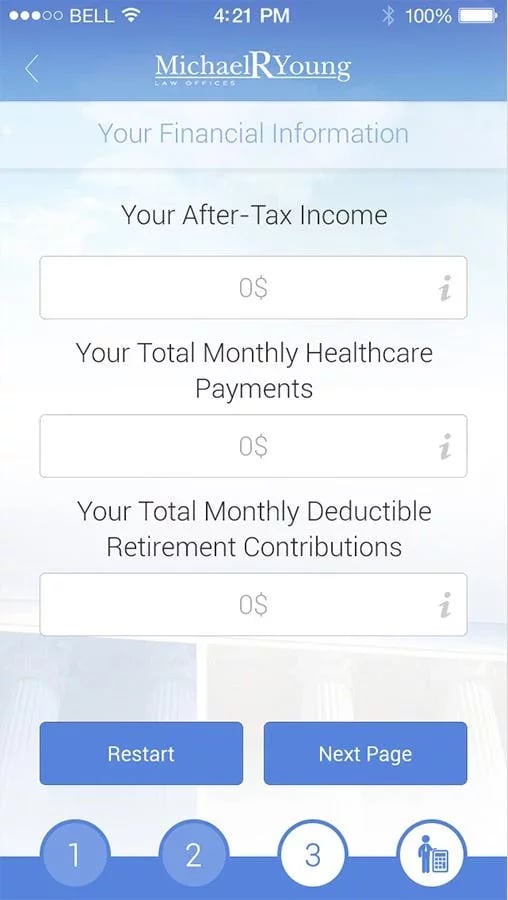 CA Child Support Calcula...截图5