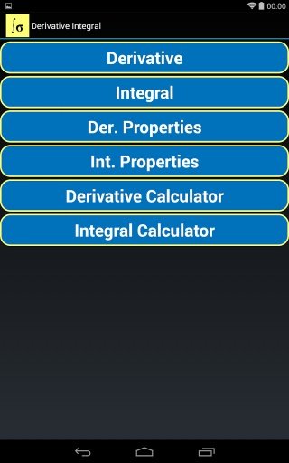 Derivative Integral Calculator截图3