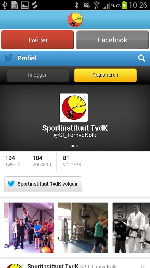 Sportinstituut Tom vd Ko...截图1