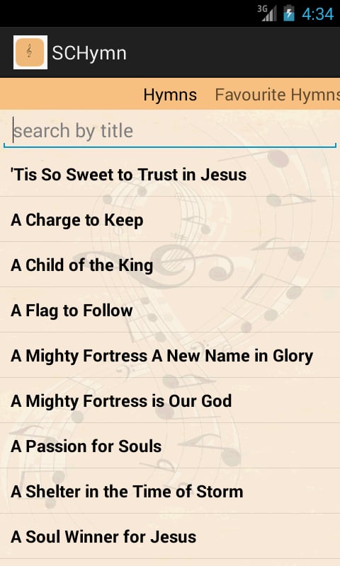 SC Pocket Hymn截图4