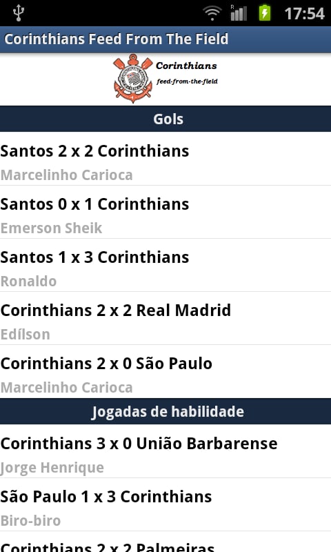 Corinthians Feed截图1