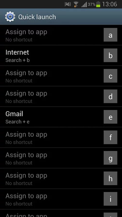 HW Key Quicksettings Lau...截图2