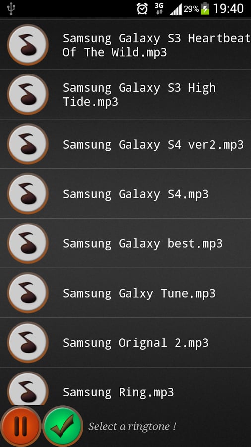 SS Note S3 S4 Ringtones截图4