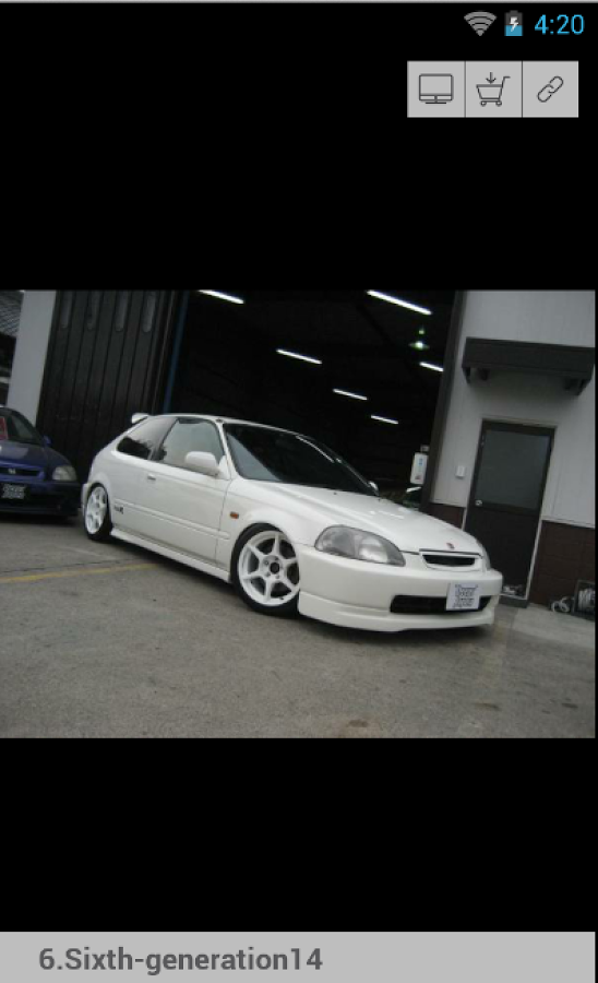 Honda Civic Generation History截图6