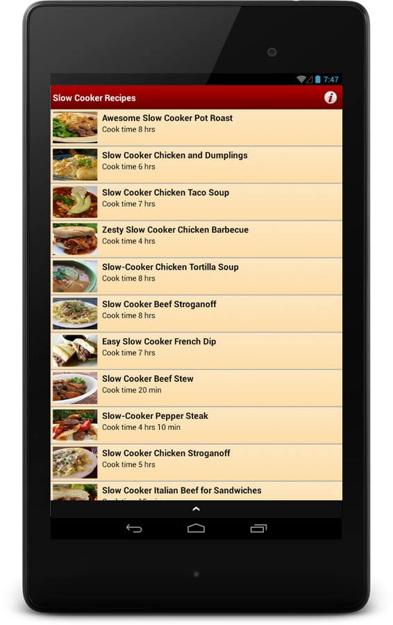 Slow Cooker Recipes截图2