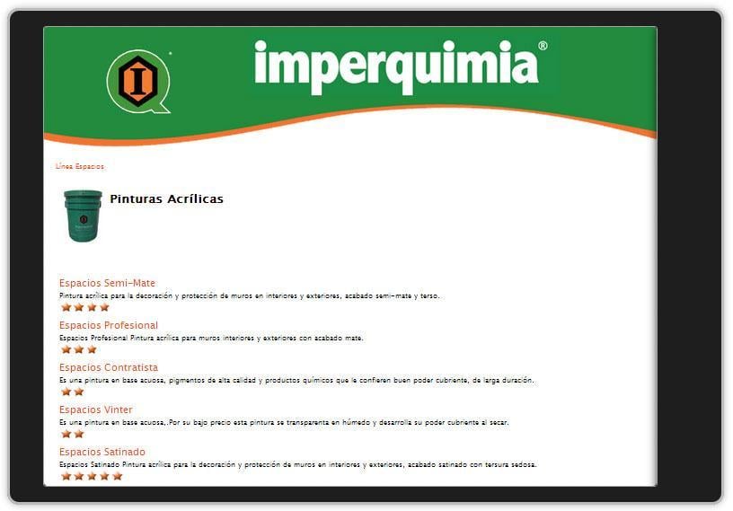 Imperquimia movil截图3