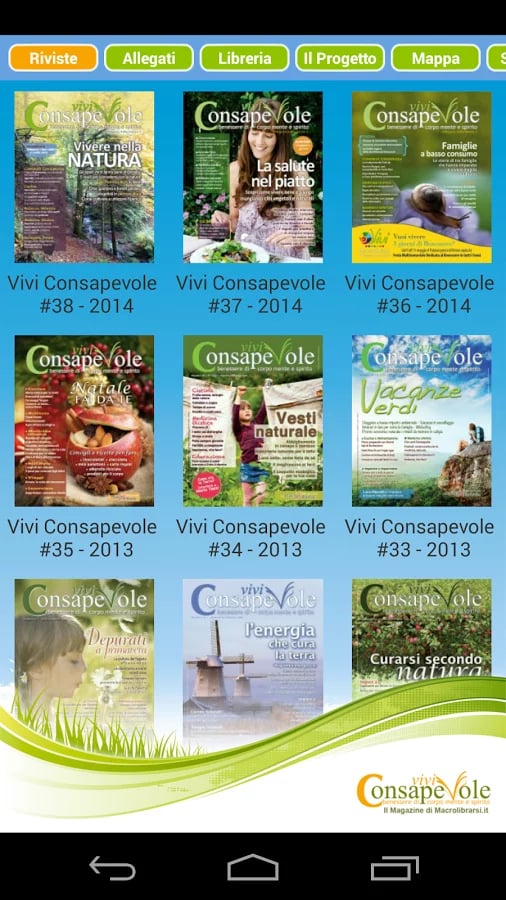 Rivista Vivi Consapevole截图1