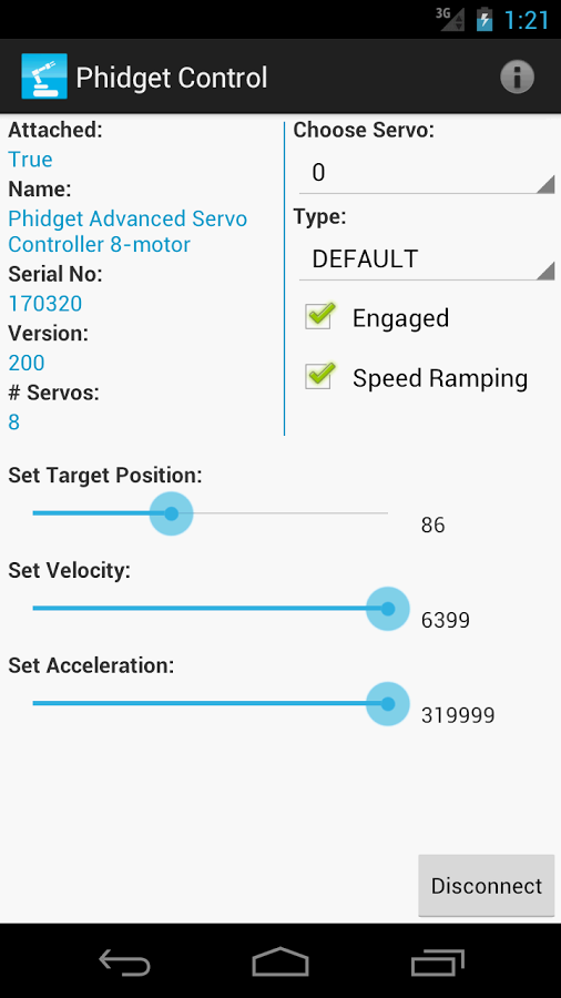 Phidget Control截图9