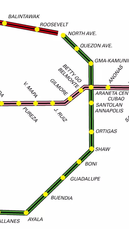 Manila Metro Map截图2