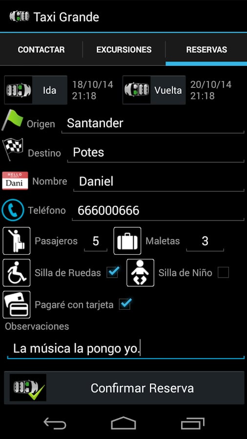 Taxi Grande Santander截图3