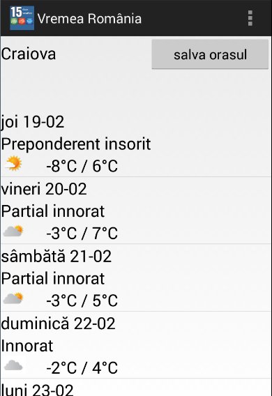 15 zile Vremea in Rom&acirc;ni...截图3