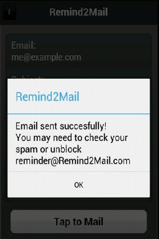 Remind2Mail截图2