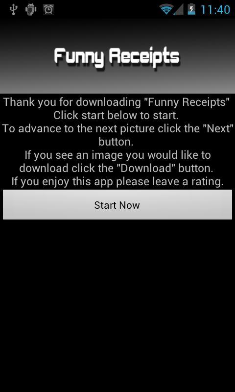 Funny Receipts截图1