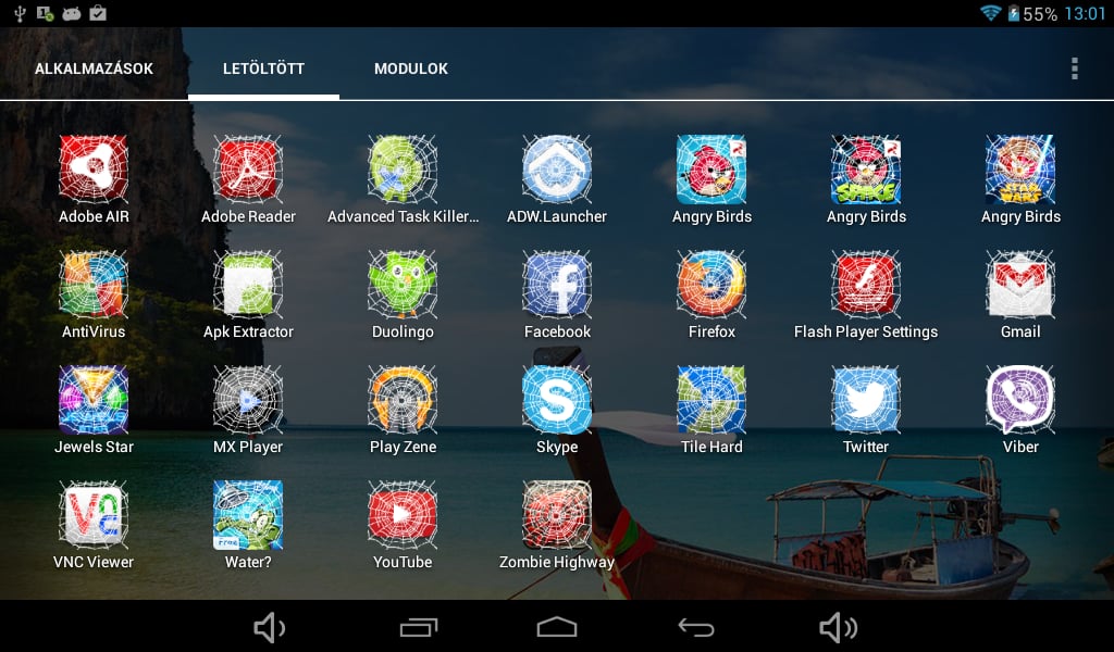 Spider Web lite Icon Pac...截图1