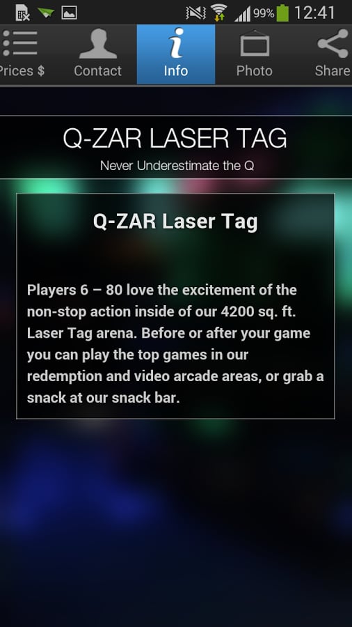 Q-ZAR LASER TAG截图1