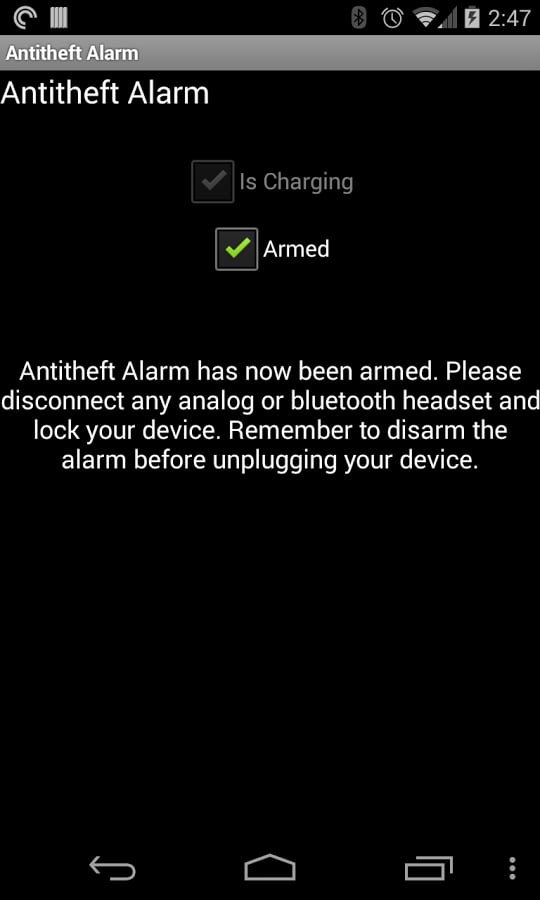 Antitheft Alarm截图1