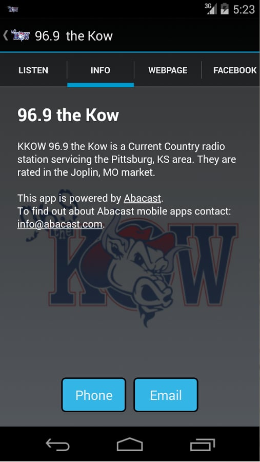 96.9 the Kow截图2