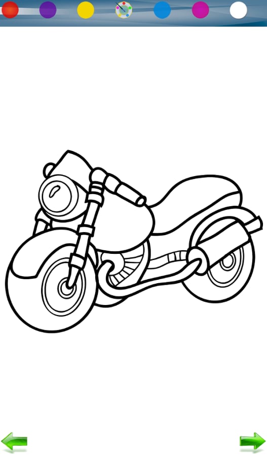 Coloring: Motorcycles截图1