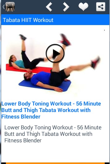 Tabata HIIT Workout截图3