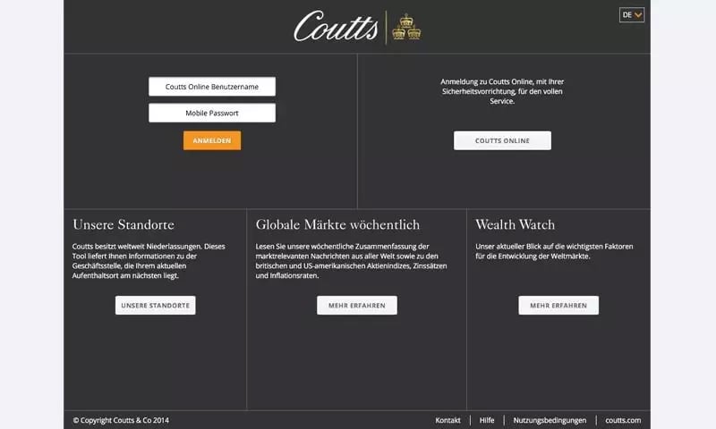 Coutts International截图2