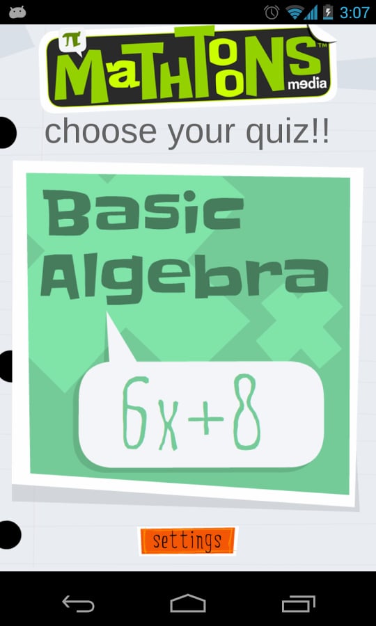 Algebra Basics截图3