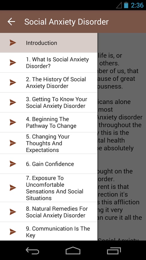 Social Anxiety Disorder截图1