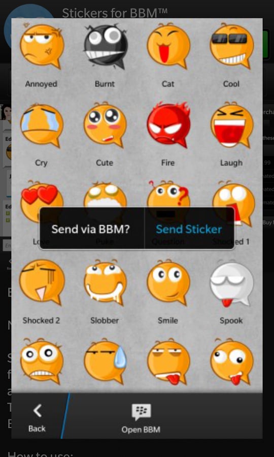 Sticker for bbm free截图2