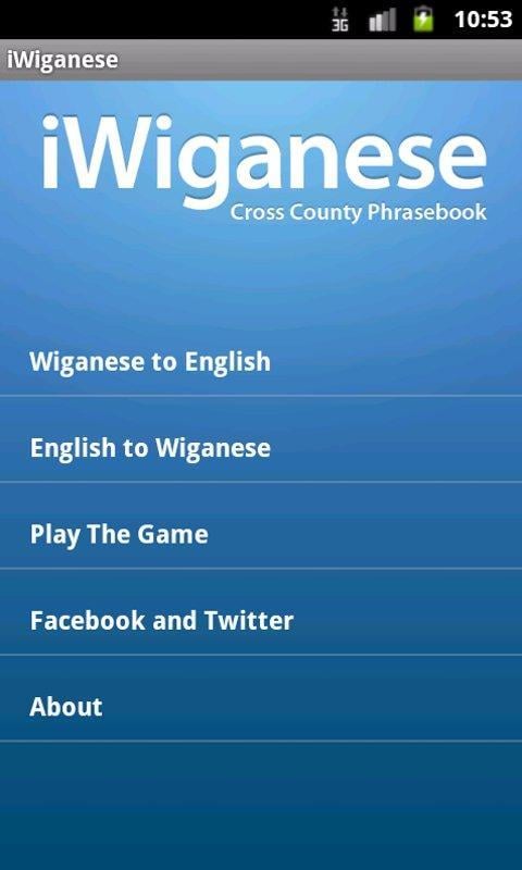 iWiganese - Wigan to Eng...截图1