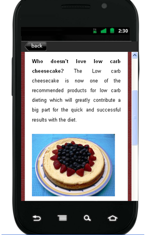 Tips For Low Cheese Cake截图3