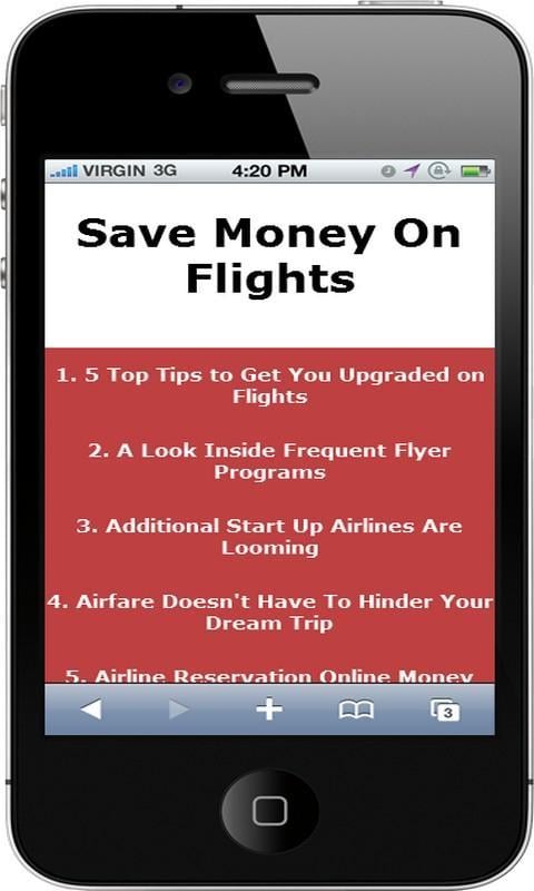 Save Money On Flights截图2
