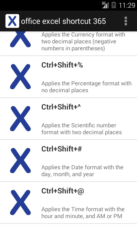 excel 365 shortcut截图1