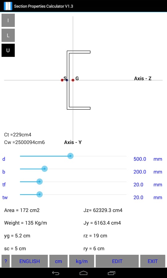 Section Properties Calcu...截图1