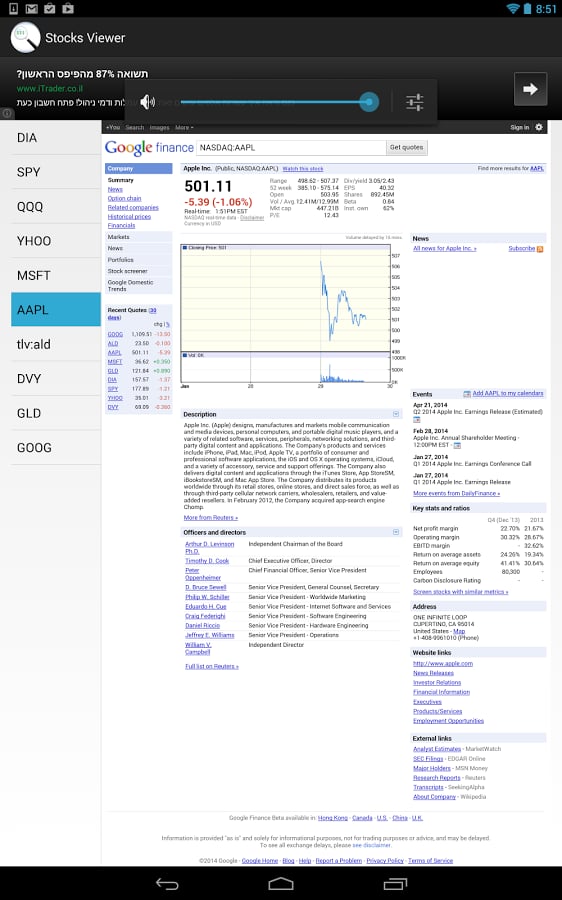 Stocks Viewer截图4