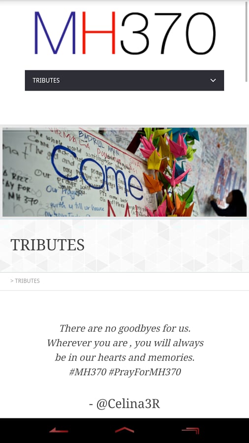 Remembering MH370截图3