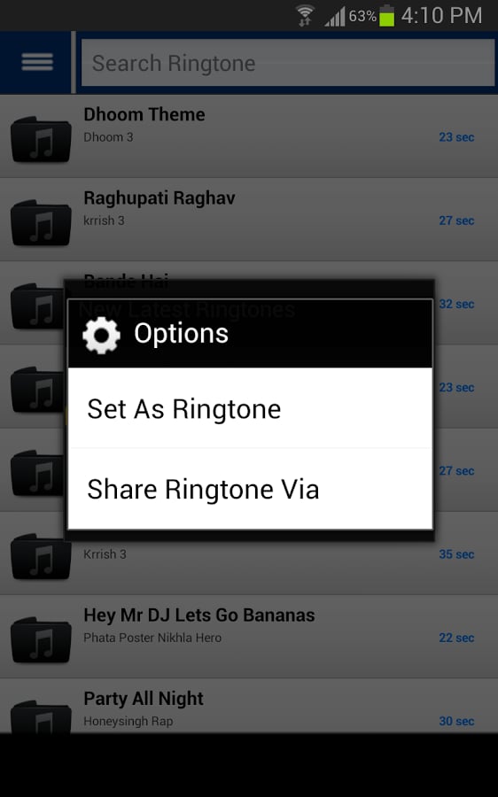 Latest New Ringtones截图5