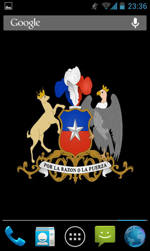 Chile Coat Arms LWP 3D截图1