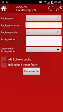 Handelsregister截图