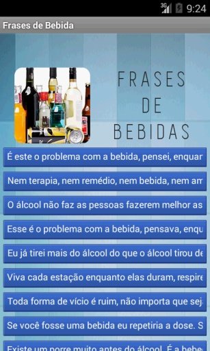 Frases de Bebida截图3