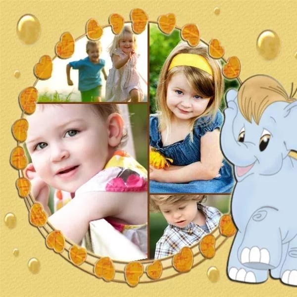 Kids Photo Collage Frame...截图5